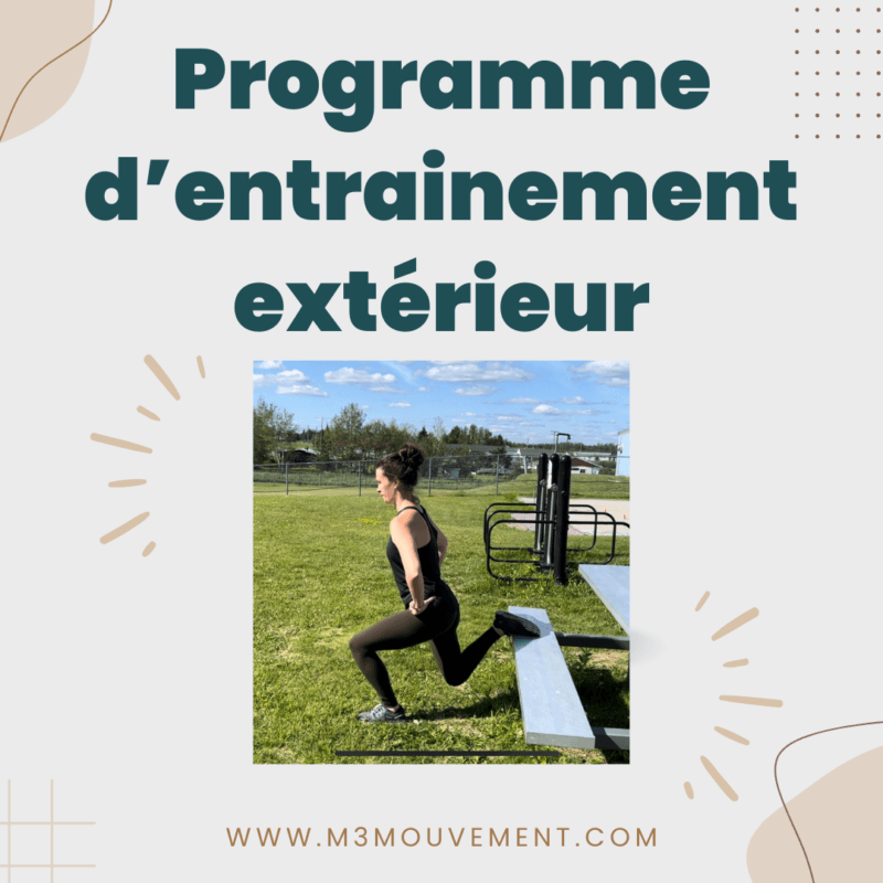 Entrainement extérieur