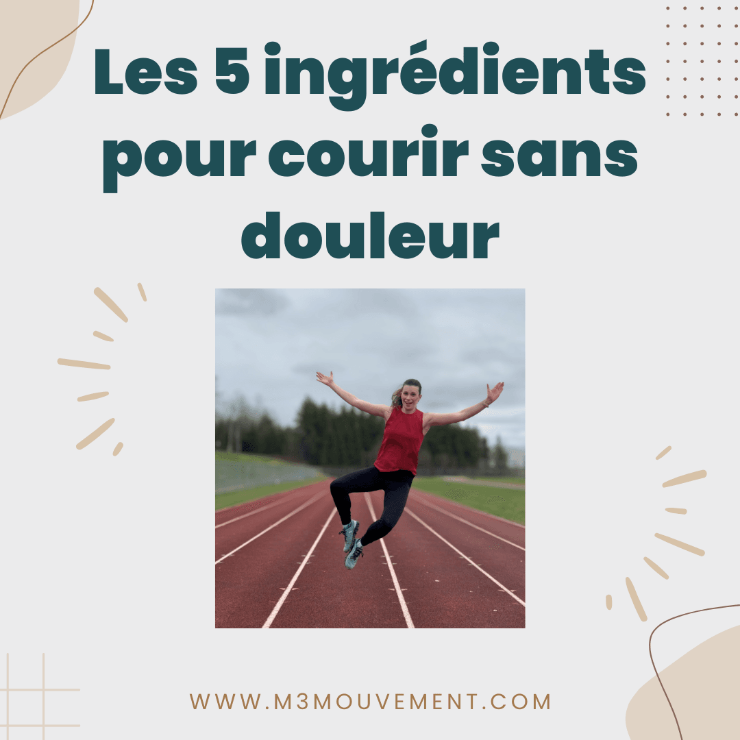 Webinaire - Les 5 ingrédients pour courir sans douleur